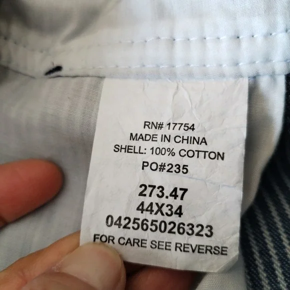 Key Imperial Overalls Men 44x34 Hickory Stripe Denim Bib Work Carpenter Railroad - Picture 5 of 8